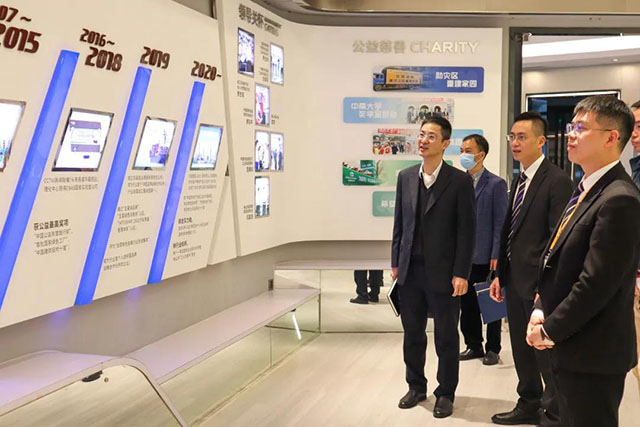 佛山市科技局領導一行蒞臨華昌集團調研指導工作