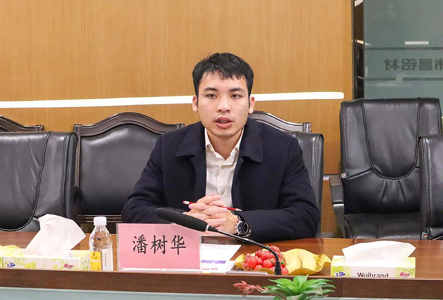 佛山市科技局領導一行蒞臨華昌集團調研指導工作