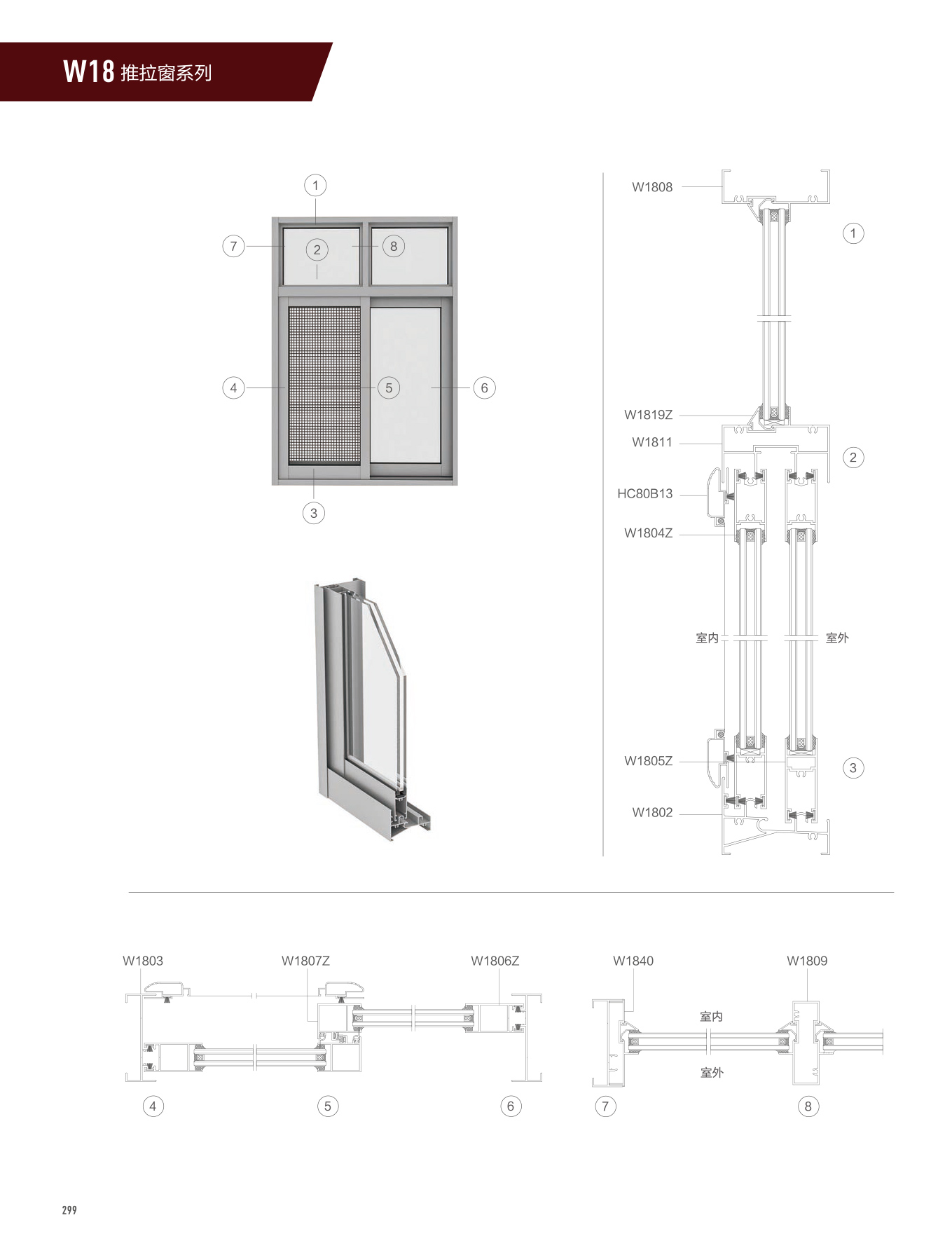 W18系列推拉窗