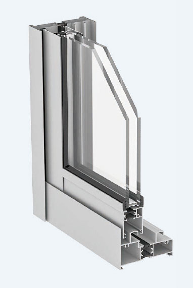 WGR85 insulated sliding window