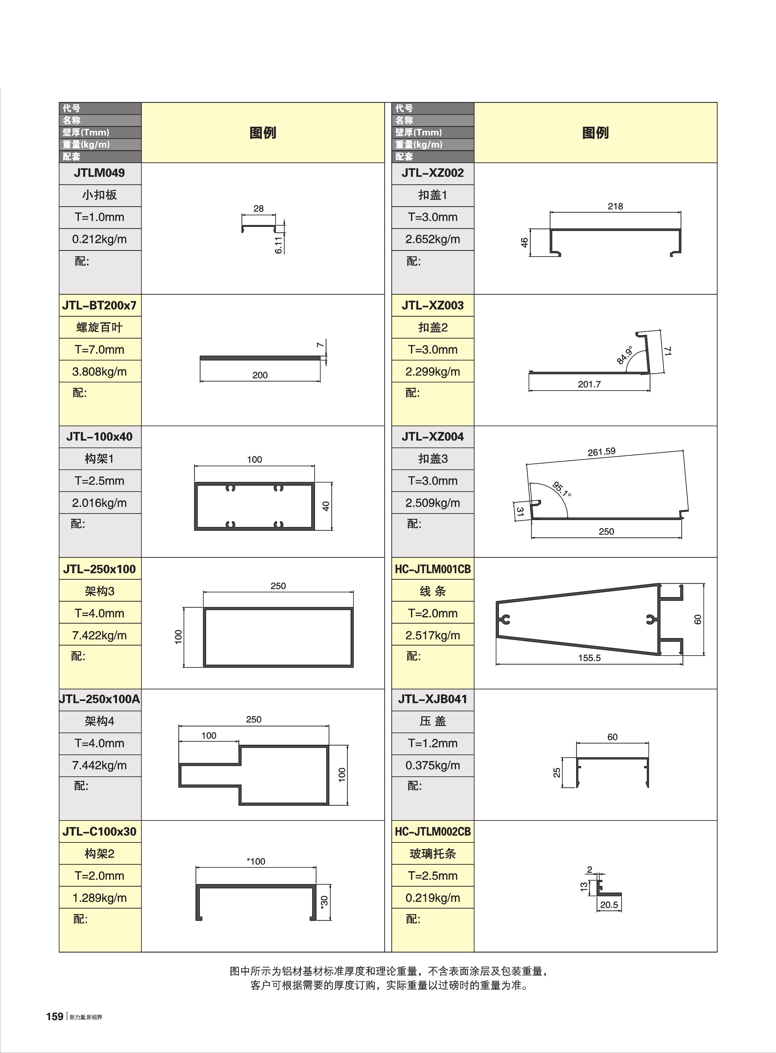 自选幕墙杂料